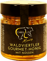 Waldviertler Gourmet-Honig mit Nüssen Waldviertler Gourmet-Honig mit Nüssen